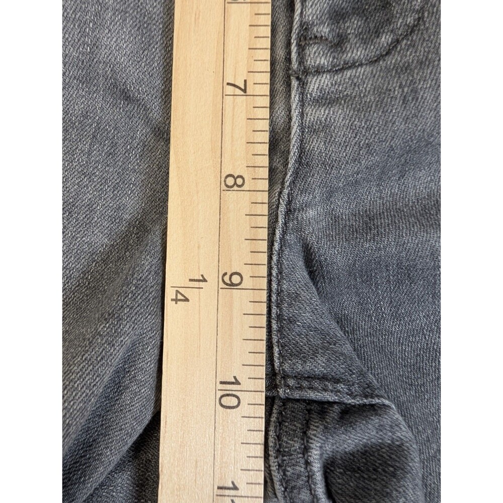 J. Jill Egypt Jeans 12P Denim High Rise Straight Leg Straight Pockets Charcoal - Picture 7 of 11
